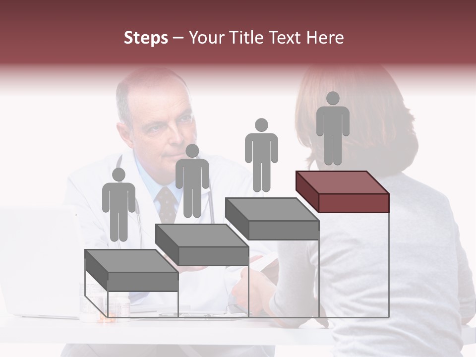 Senior Handsome Exam PowerPoint Template
