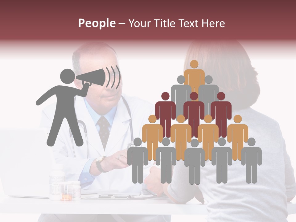 Senior Handsome Exam PowerPoint Template