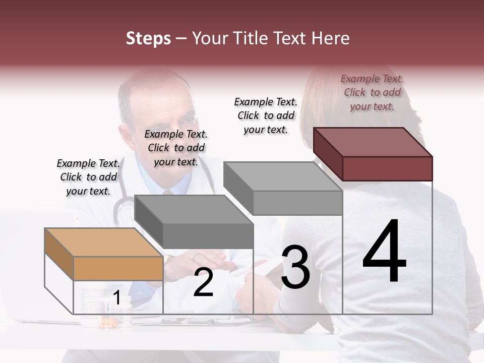Senior Handsome Exam PowerPoint Template