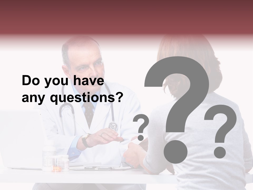 Senior Handsome Exam PowerPoint Template