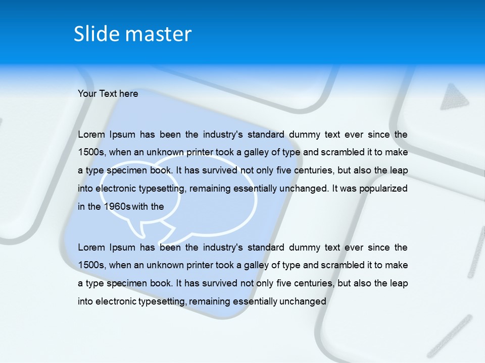 Concept Microblogging Site PowerPoint Template