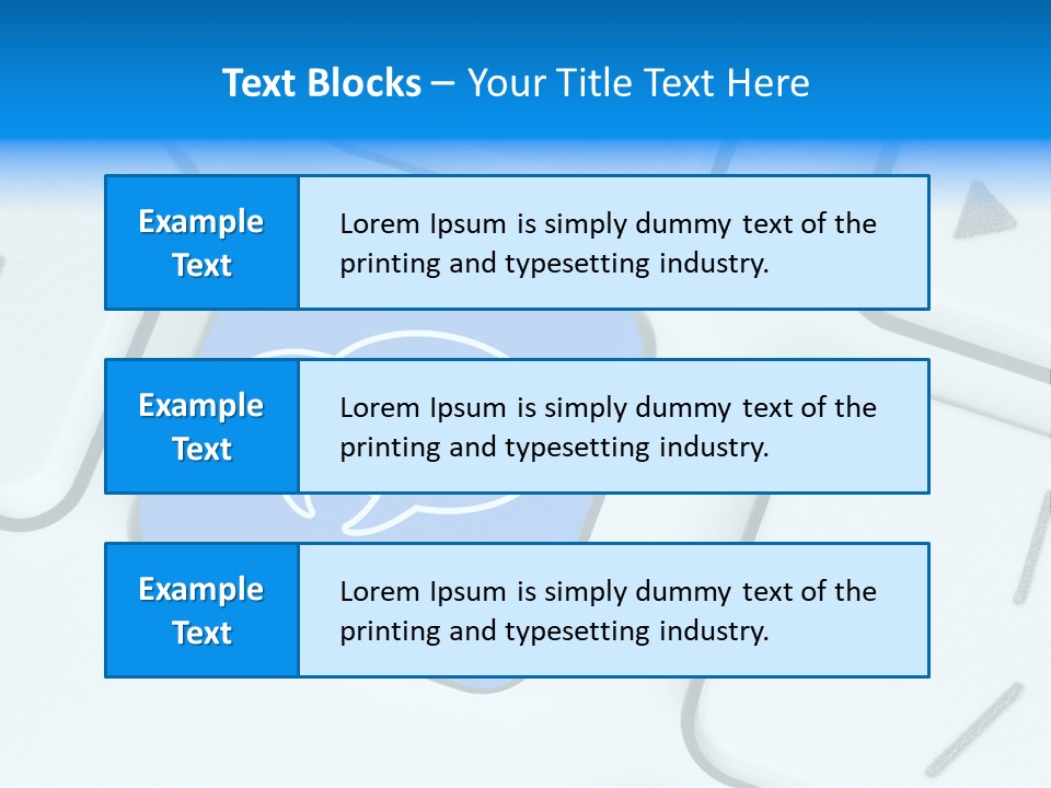 Concept Microblogging Site PowerPoint Template