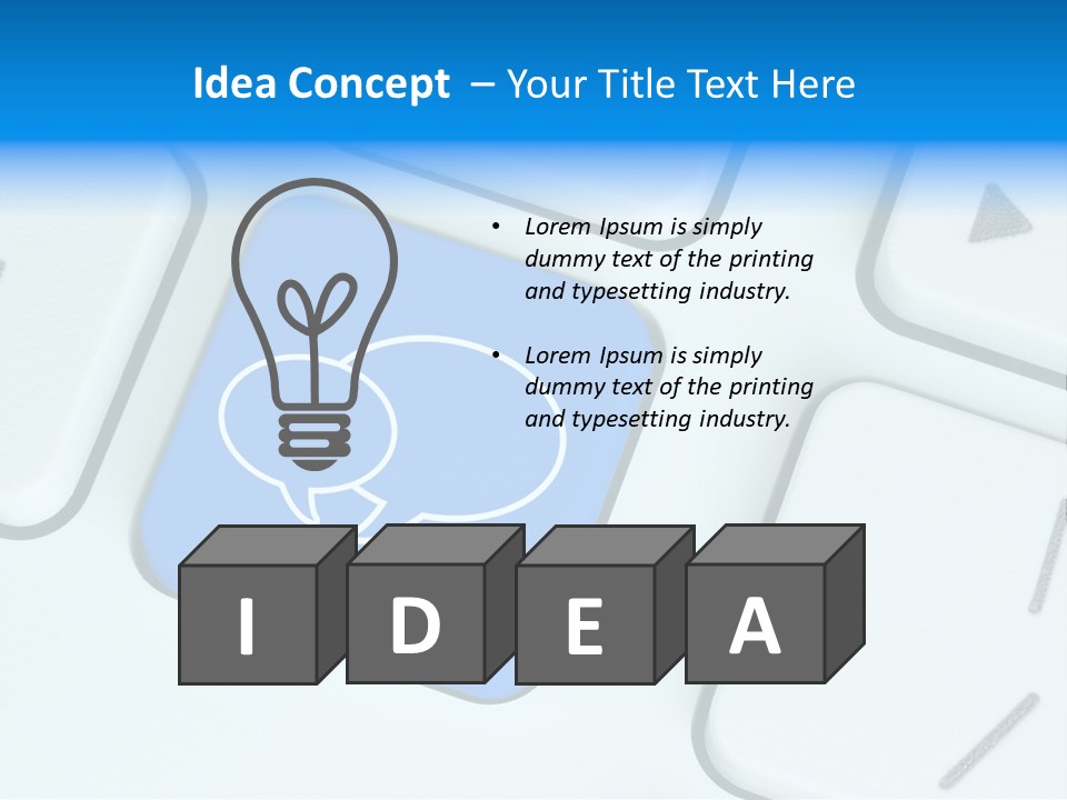 Concept Microblogging Site PowerPoint Template