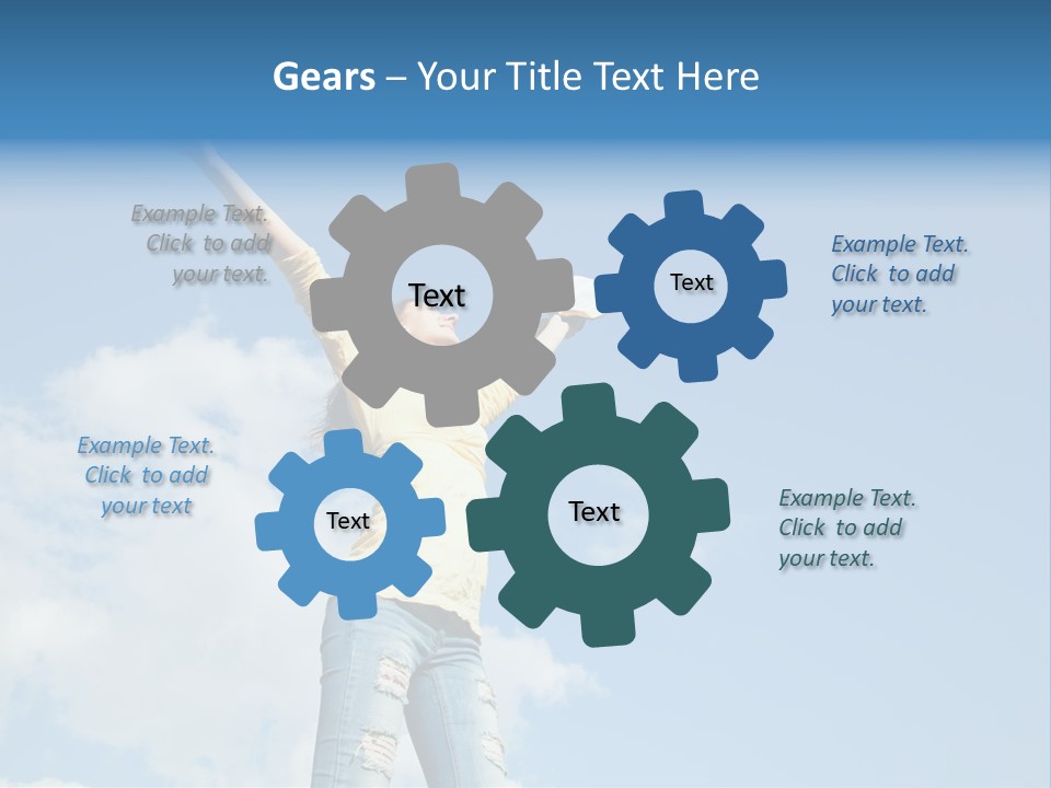 Spirituality Emotional Glory PowerPoint Template