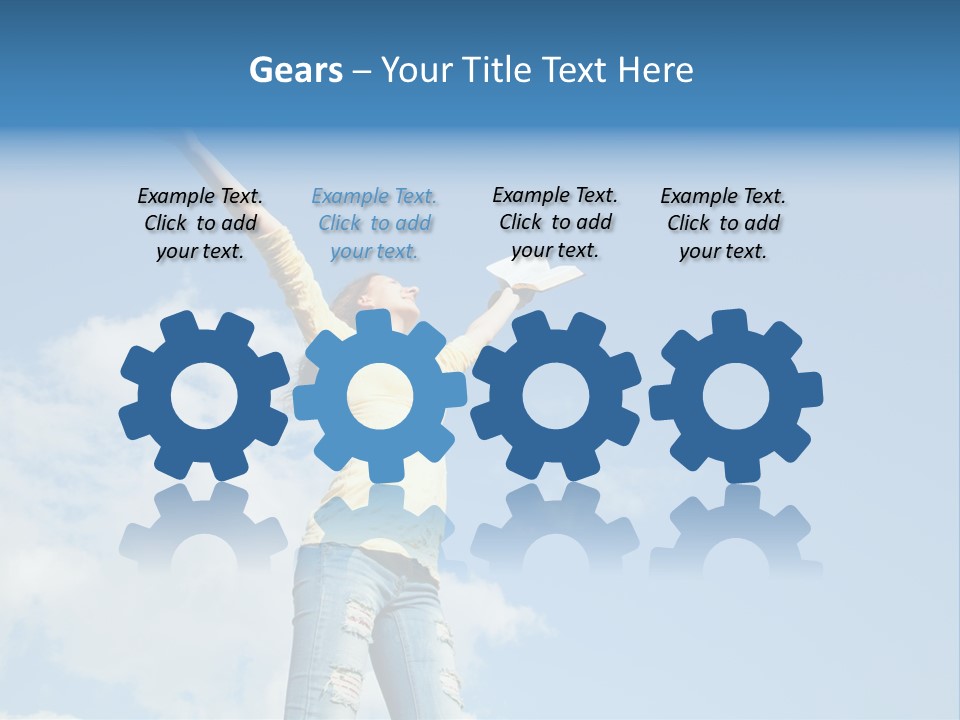 Spirituality Emotional Glory PowerPoint Template