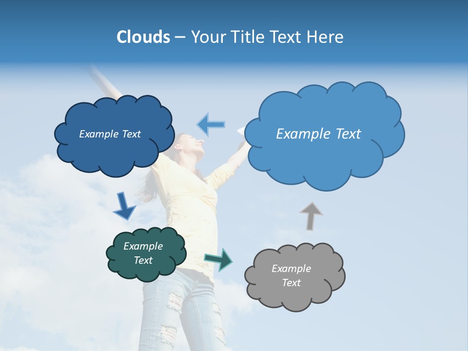 Spirituality Emotional Glory PowerPoint Template