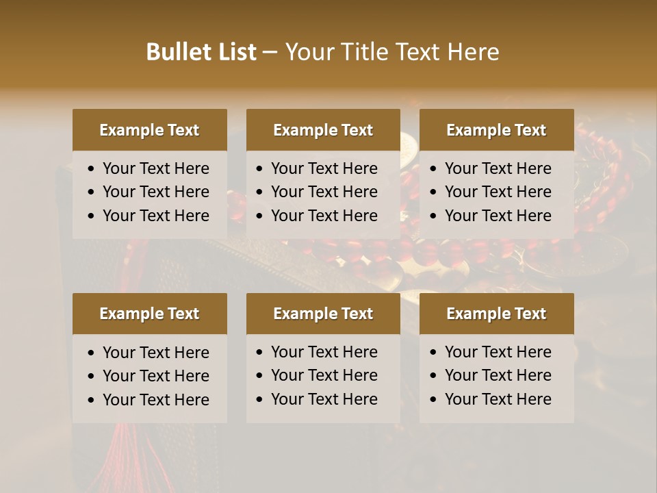 Fund Antique Ethic PowerPoint Template