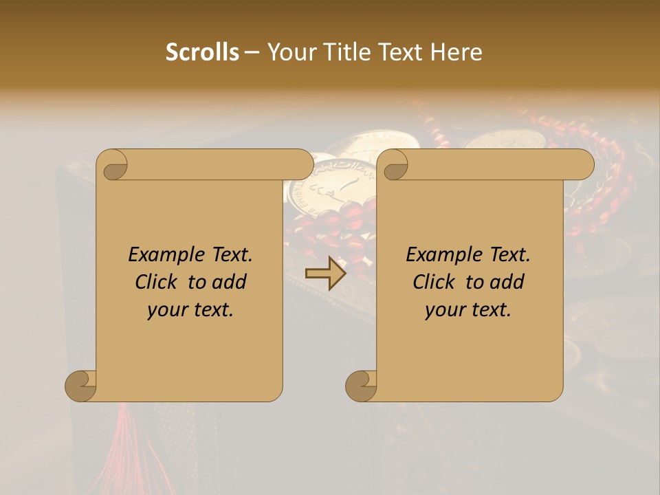 Fund Antique Ethic PowerPoint Template