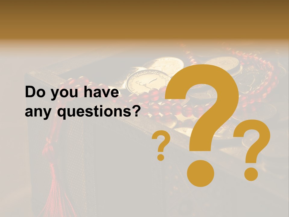 Fund Antique Ethic PowerPoint Template