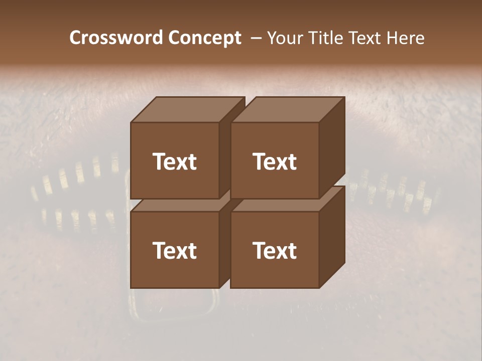 Coming Out Concept Silence PowerPoint Template