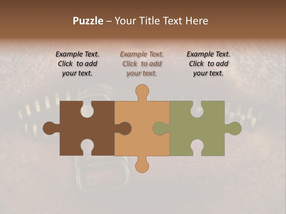 Coming Out Concept Silence PowerPoint Template