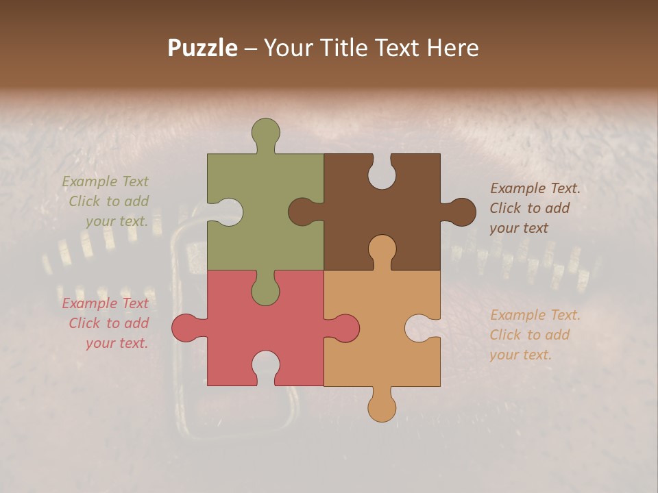 Coming Out Concept Silence PowerPoint Template