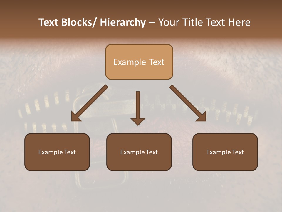 Coming Out Concept Silence PowerPoint Template