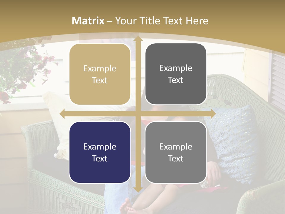 Mother Fall Middle Eastern PowerPoint Template