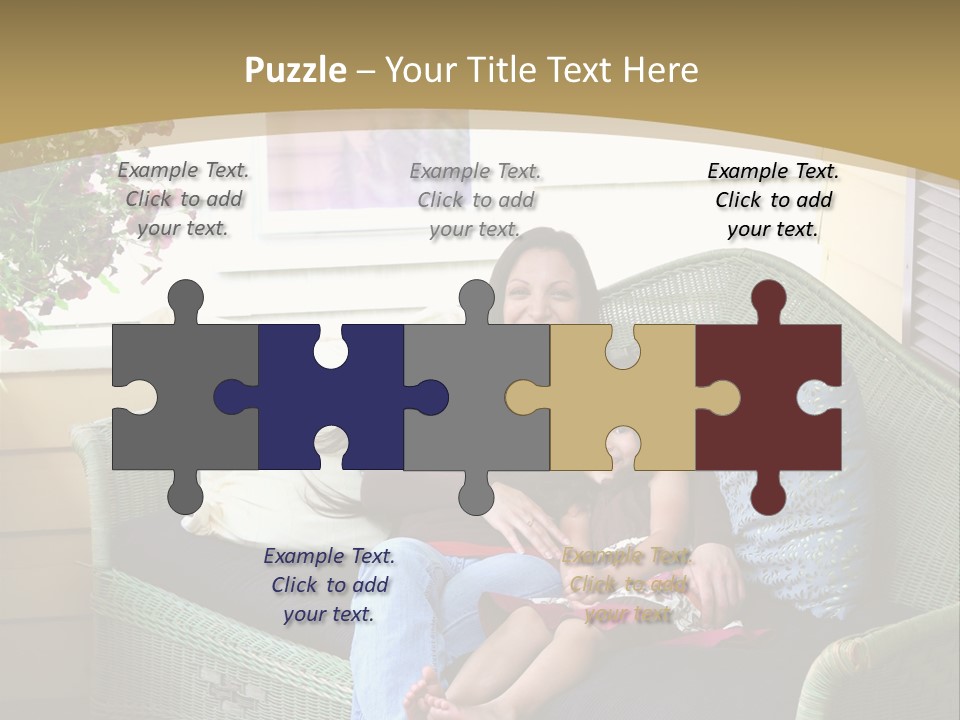 Mother Fall Middle Eastern PowerPoint Template