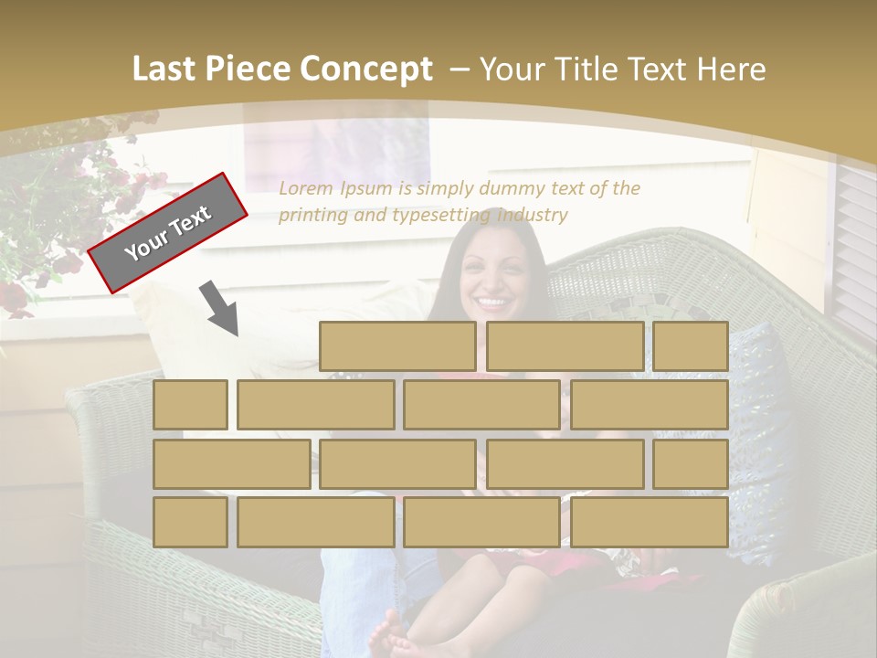 Mother Fall Middle Eastern PowerPoint Template