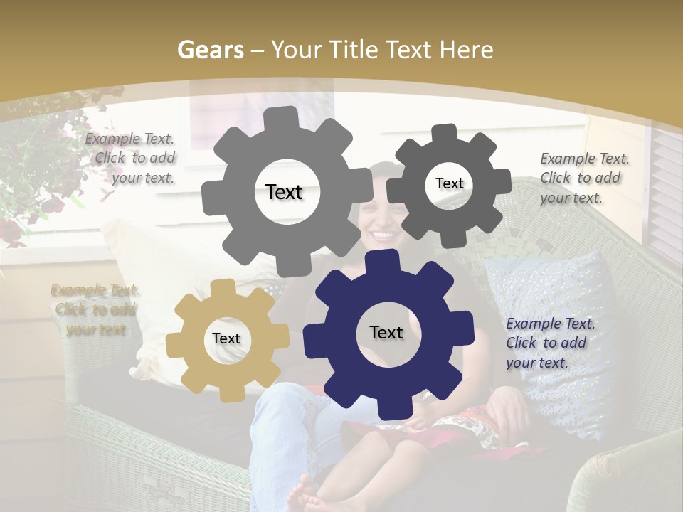 Mother Fall Middle Eastern PowerPoint Template