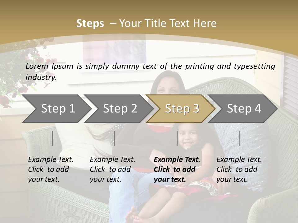 Mother Fall Middle Eastern PowerPoint Template