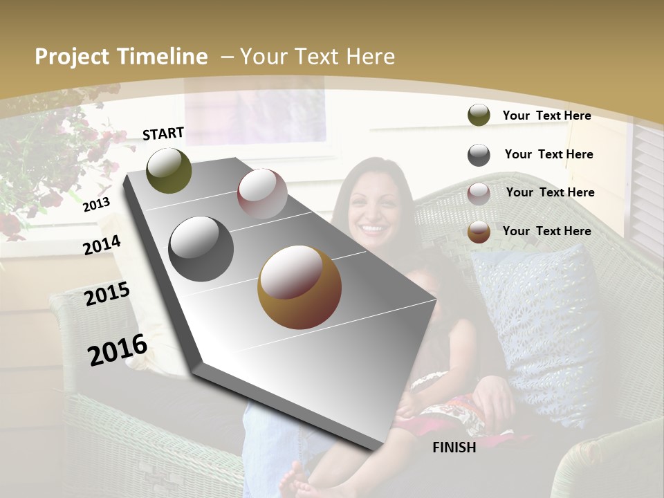 Mother Fall Middle Eastern PowerPoint Template