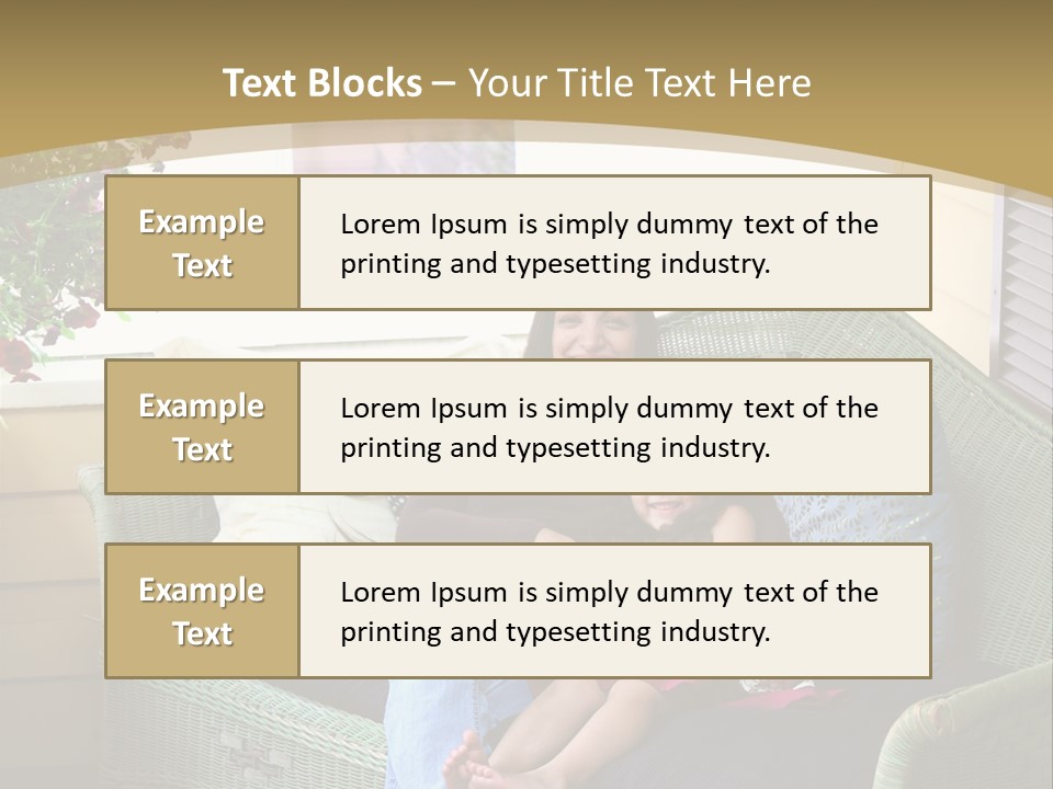 Mother Fall Middle Eastern PowerPoint Template