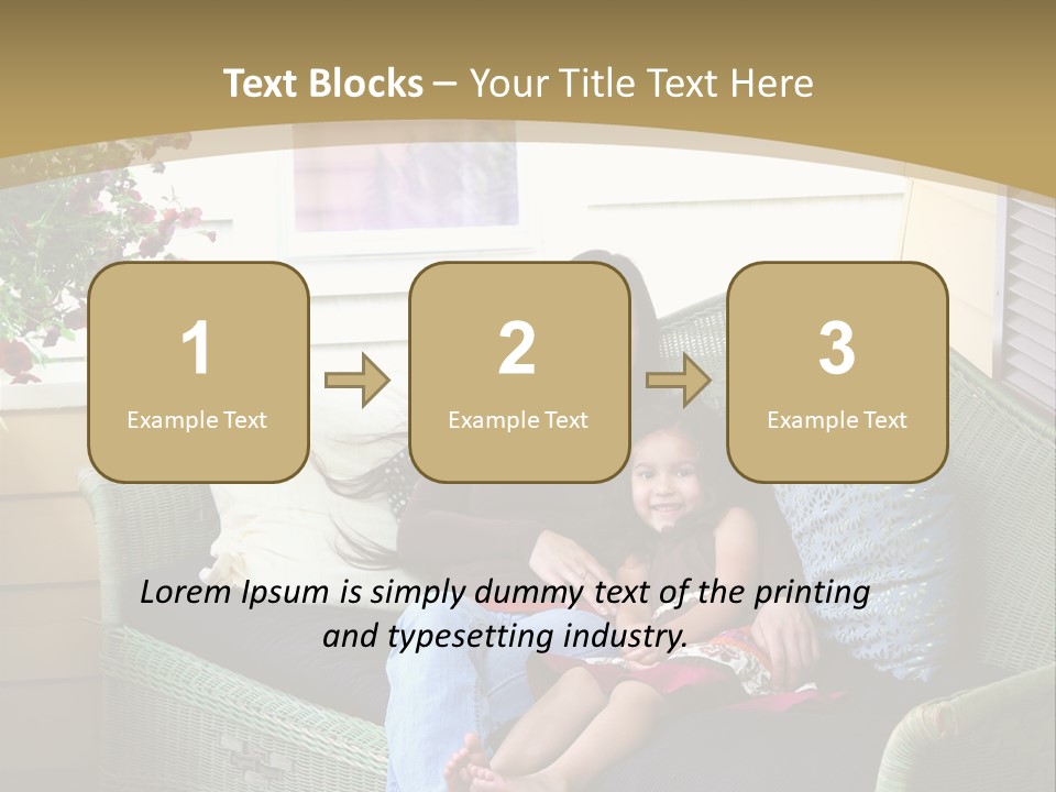 Mother Fall Middle Eastern PowerPoint Template