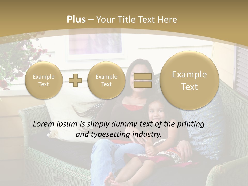 Mother Fall Middle Eastern PowerPoint Template