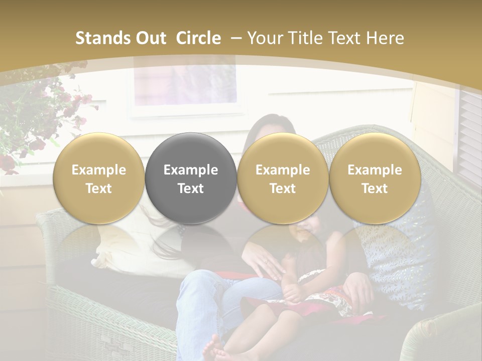 Mother Fall Middle Eastern PowerPoint Template