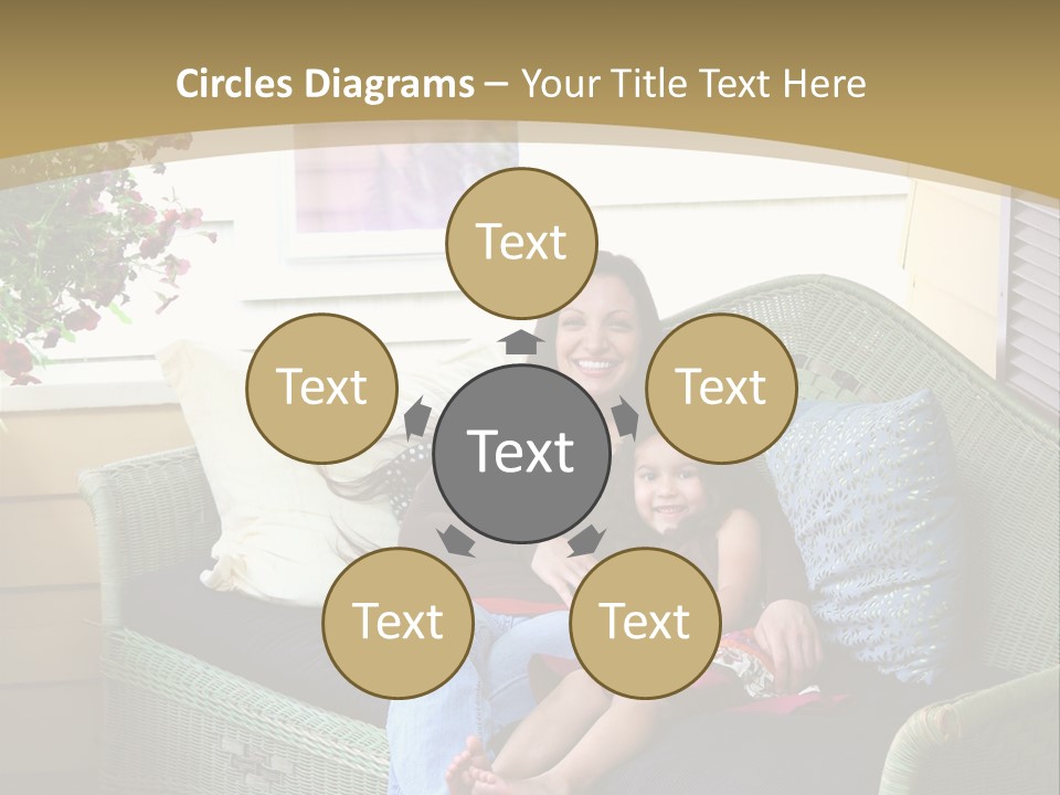 Mother Fall Middle Eastern PowerPoint Template