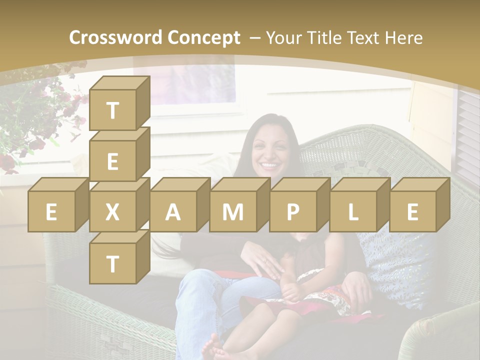 Mother Fall Middle Eastern PowerPoint Template