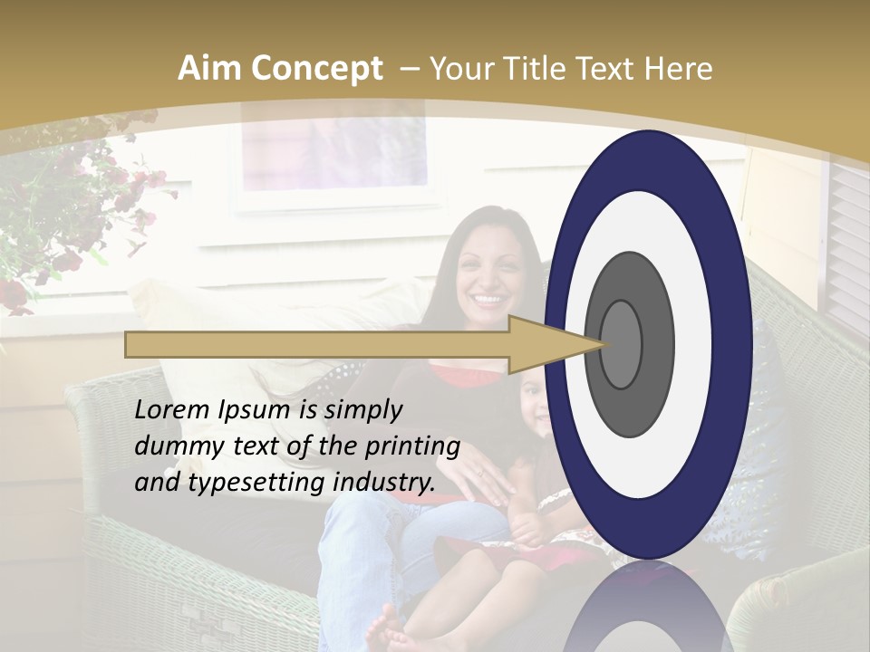 Mother Fall Middle Eastern PowerPoint Template