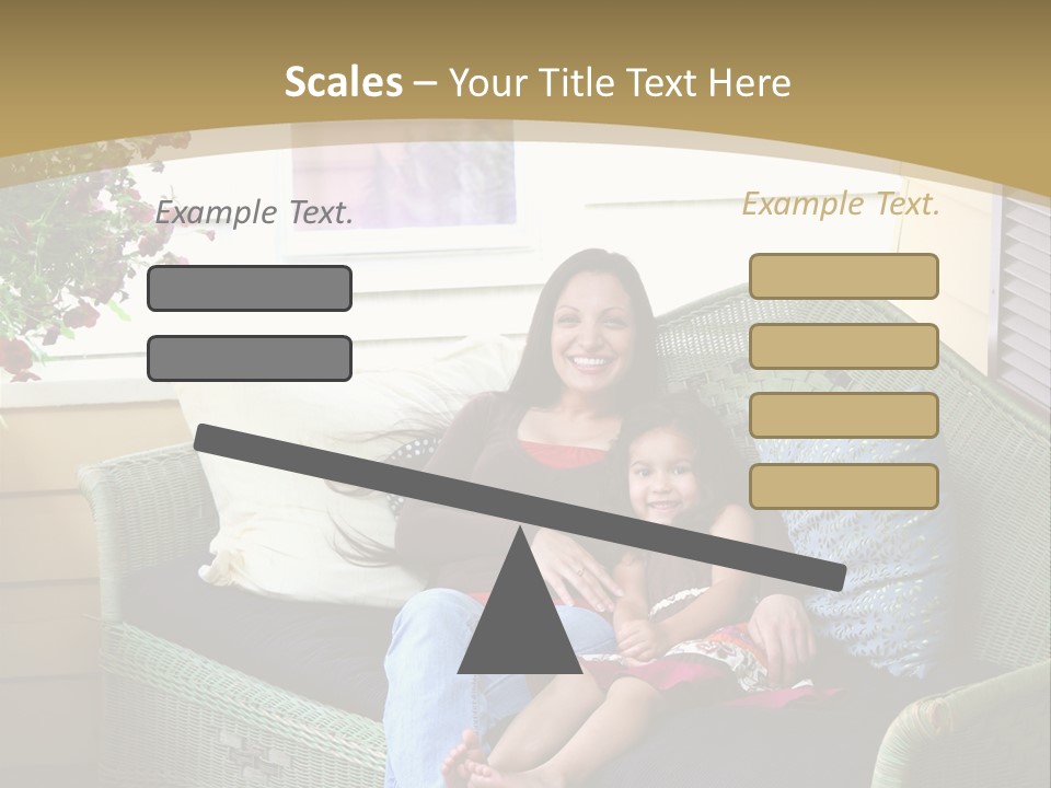 Mother Fall Middle Eastern PowerPoint Template