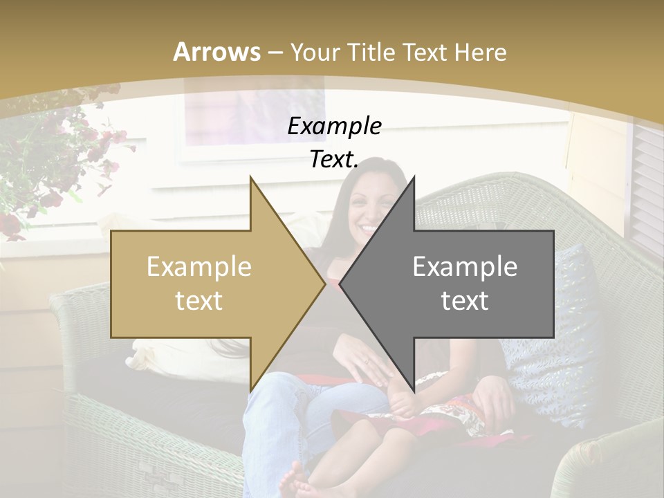 Mother Fall Middle Eastern PowerPoint Template