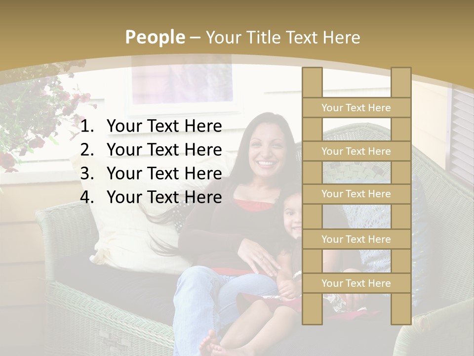 Mother Fall Middle Eastern PowerPoint Template