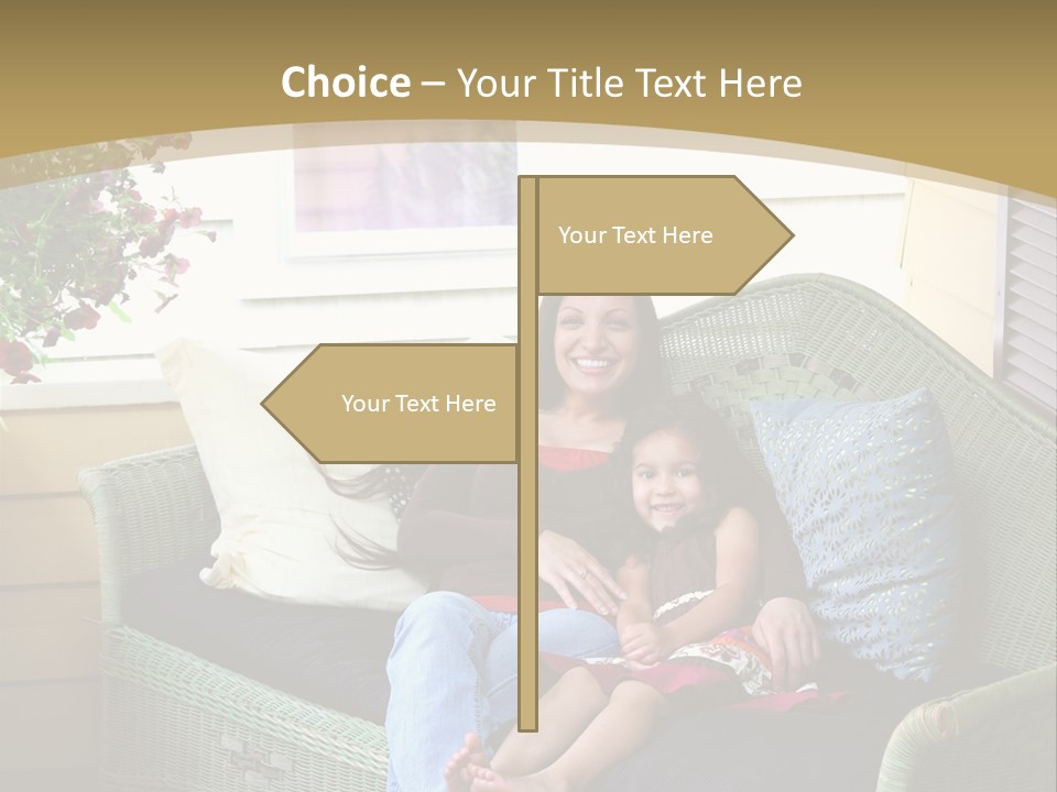 Mother Fall Middle Eastern PowerPoint Template