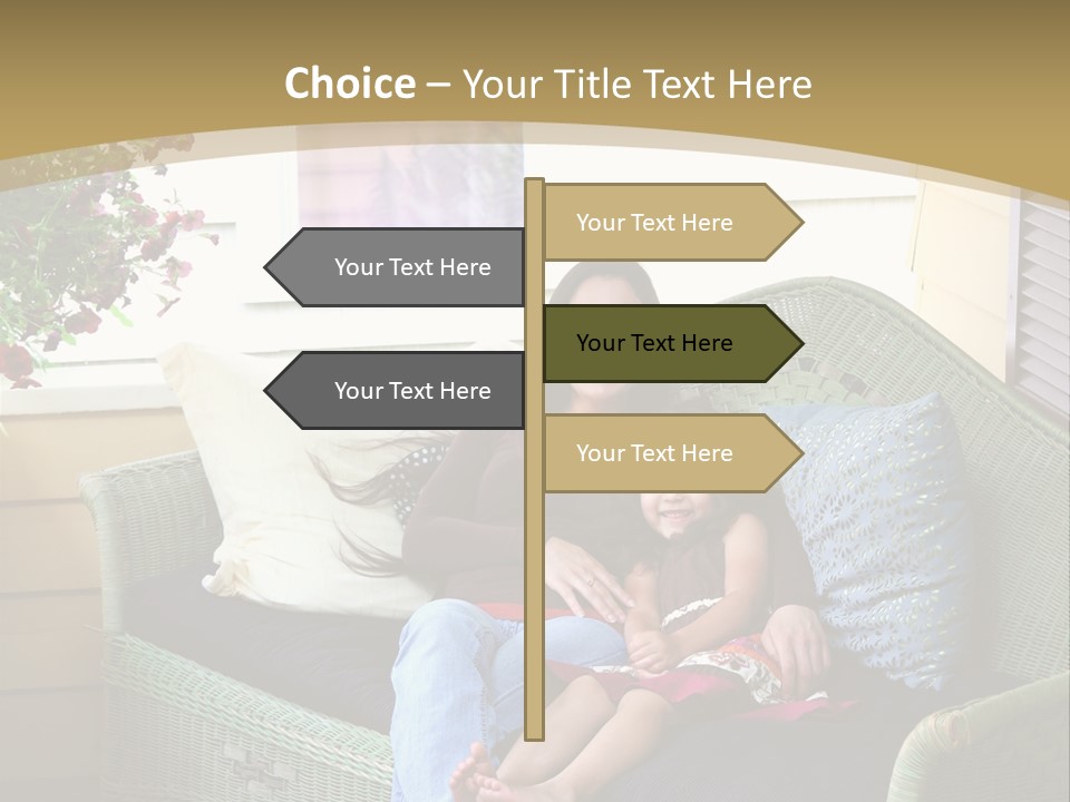 Mother Fall Middle Eastern PowerPoint Template