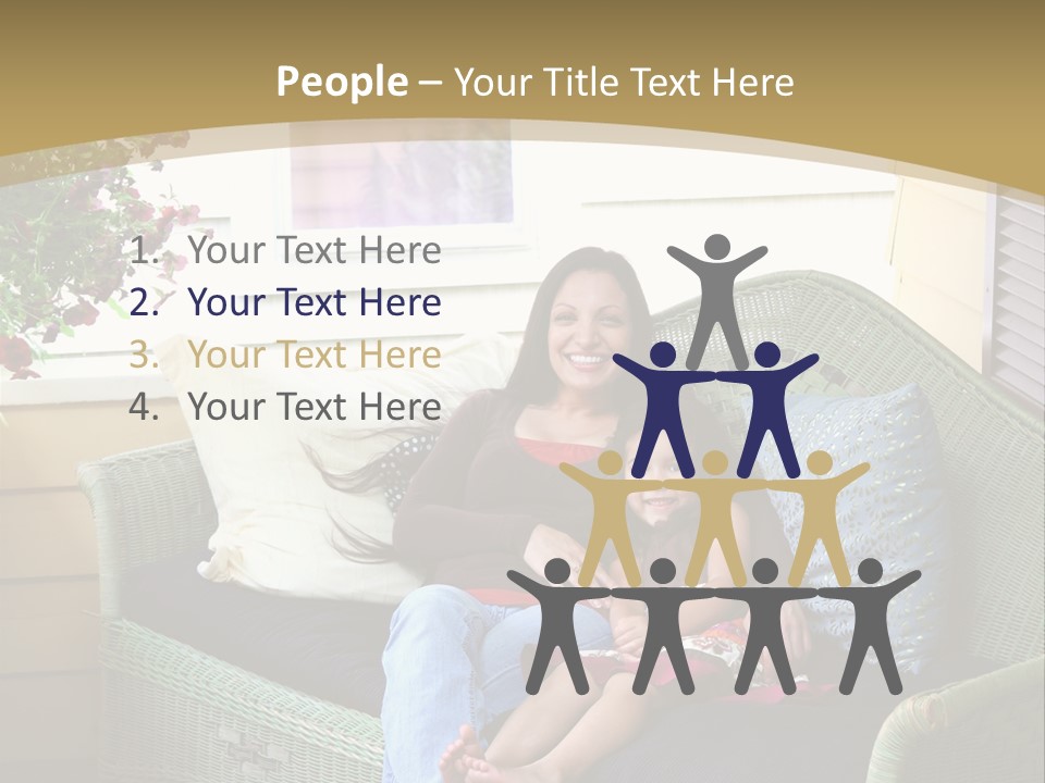 Mother Fall Middle Eastern PowerPoint Template