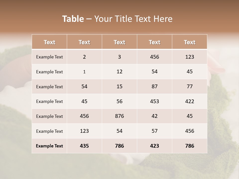 Little Girl Baby Girls Black Hair PowerPoint Template