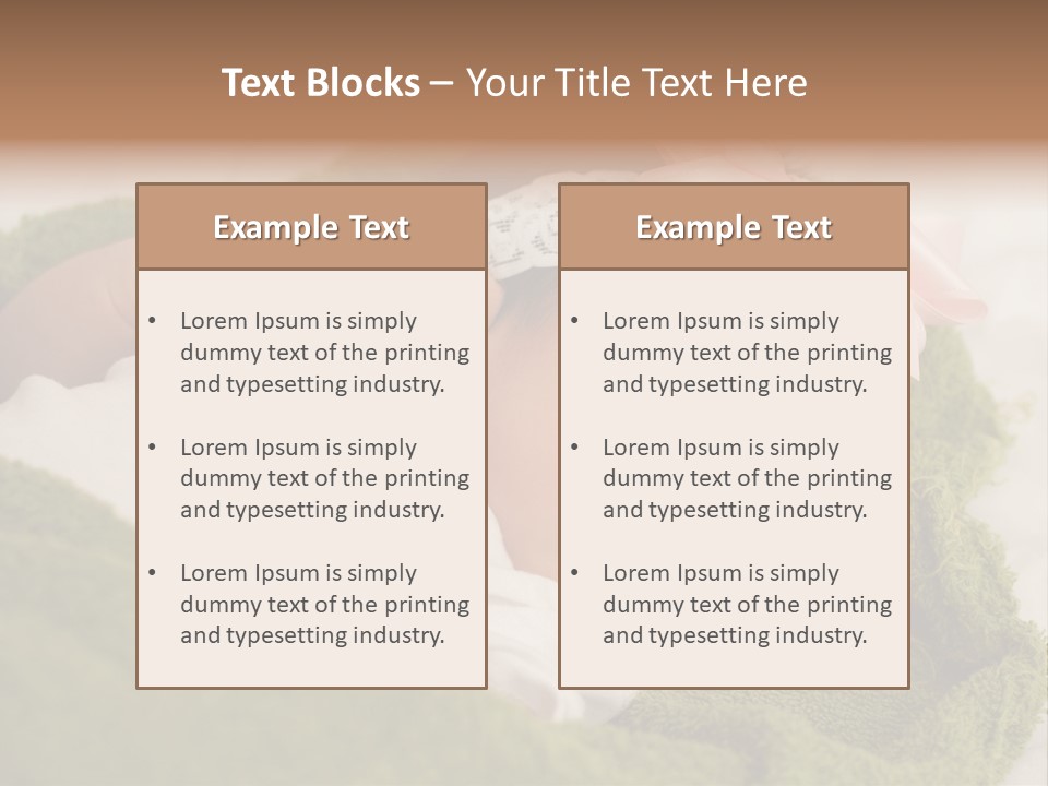 Little Girl Baby Girls Black Hair PowerPoint Template