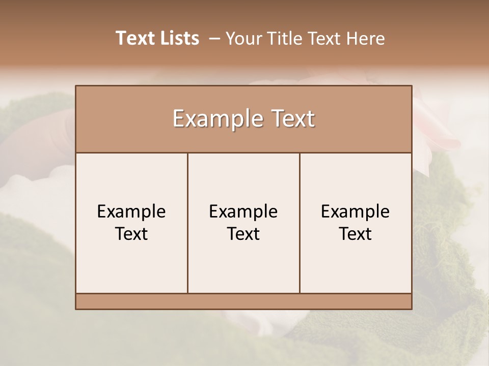 Little Girl Baby Girls Black Hair PowerPoint Template
