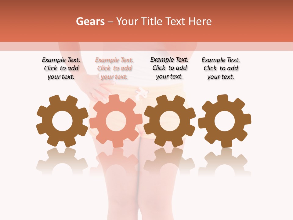 Fat Gluttonous Exercise PowerPoint Template