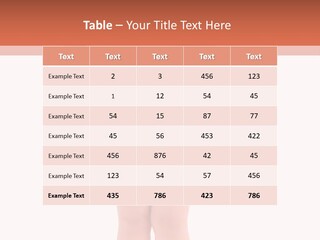 Fat Gluttonous Exercise PowerPoint Template