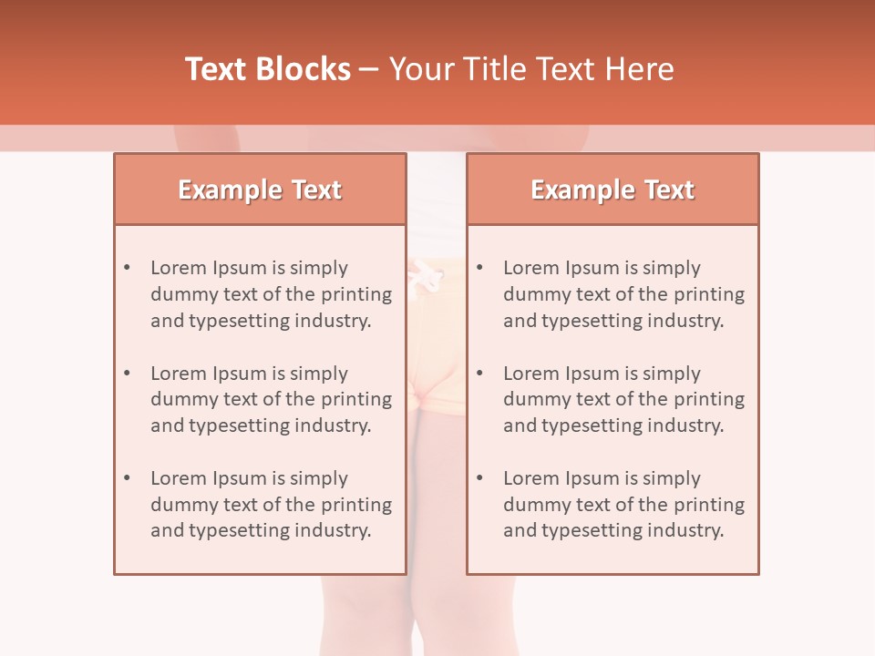 Fat Gluttonous Exercise PowerPoint Template