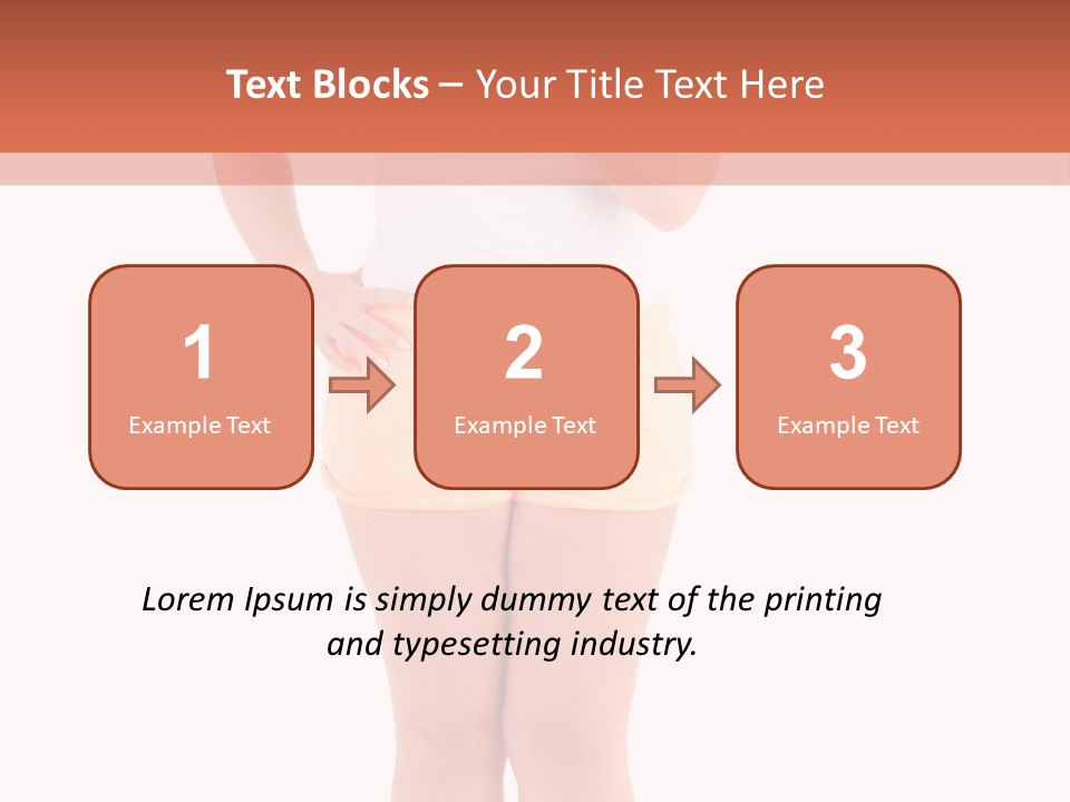 Fat Gluttonous Exercise PowerPoint Template