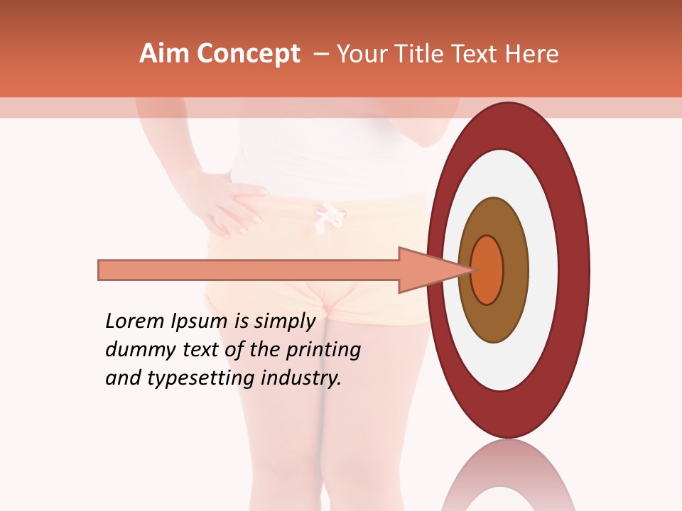 Fat Gluttonous Exercise PowerPoint Template