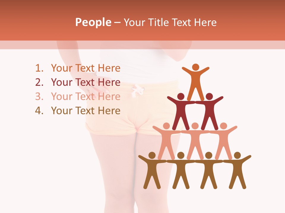 Fat Gluttonous Exercise PowerPoint Template