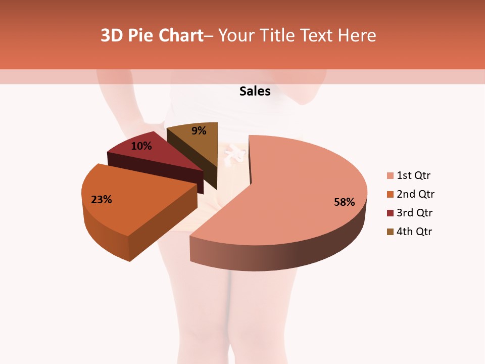 Fat Gluttonous Exercise PowerPoint Template