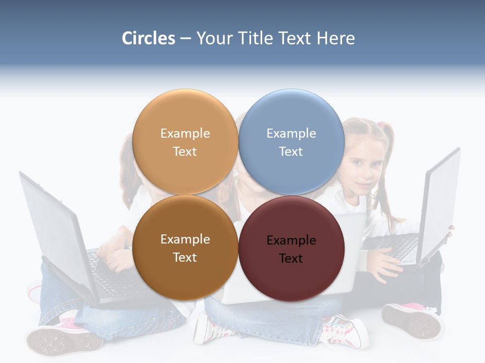 Student Caucasian Education PowerPoint Template