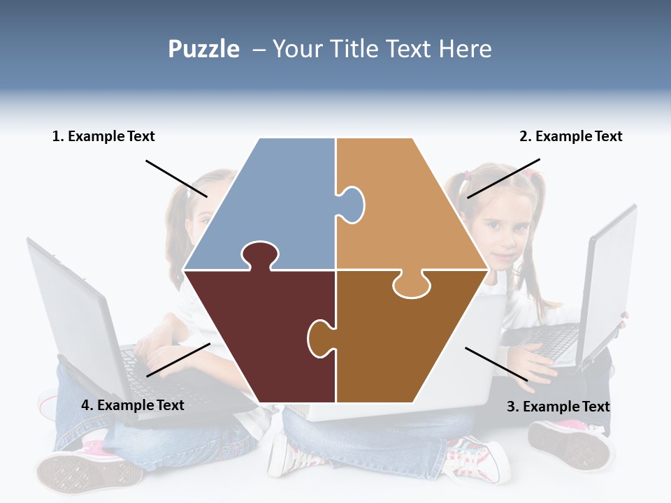 Student Caucasian Education PowerPoint Template