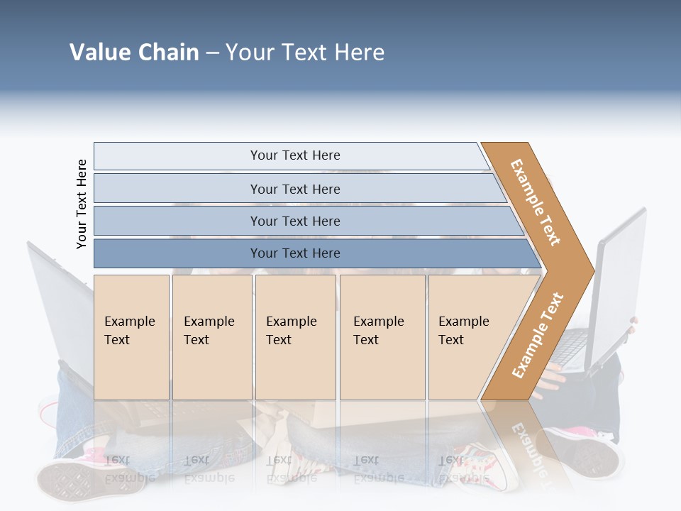 Student Caucasian Education PowerPoint Template