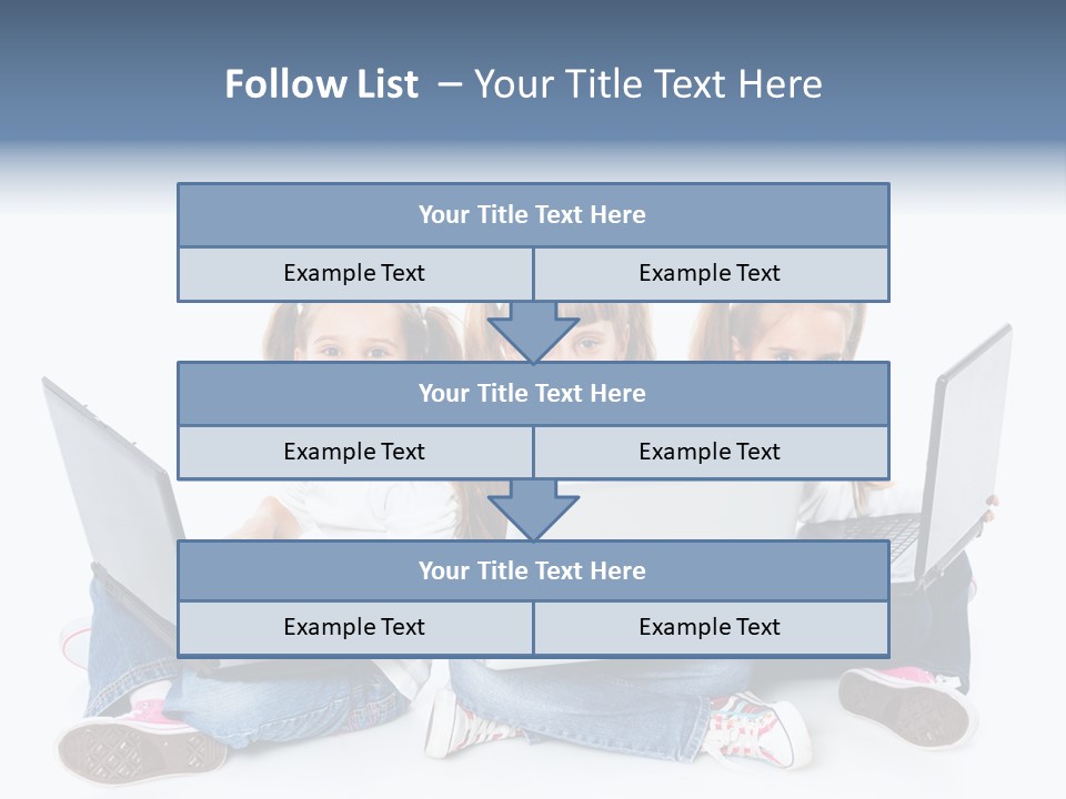Student Caucasian Education PowerPoint Template